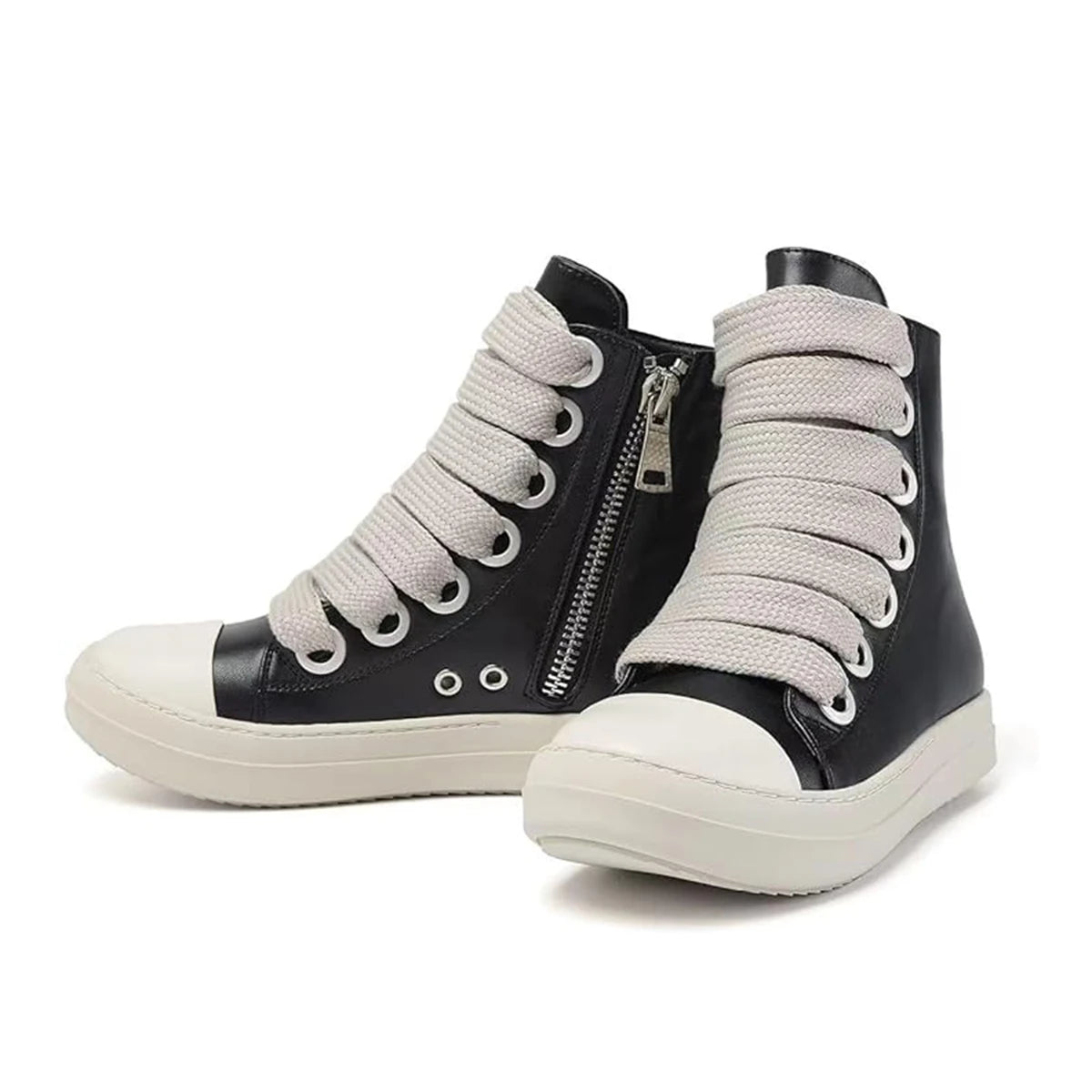 Women's Ankle High Top  With Flat Sole