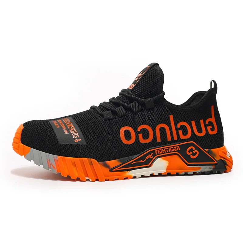 Safety Shoes With Steel Toe Puncture Resistant