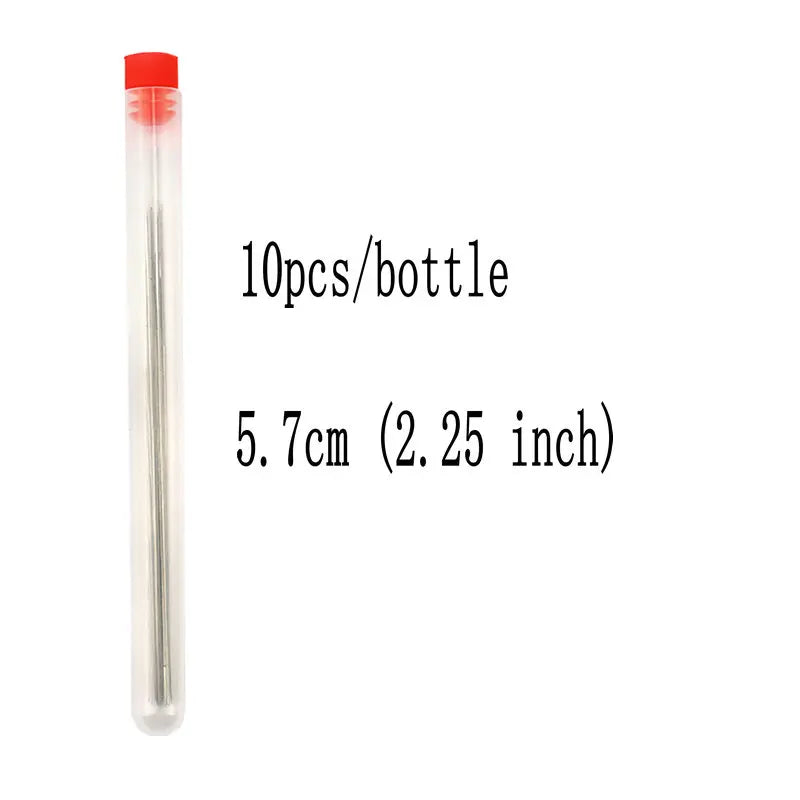 Stainless Steel Big Eye Curved Beading Needles Set JT-02