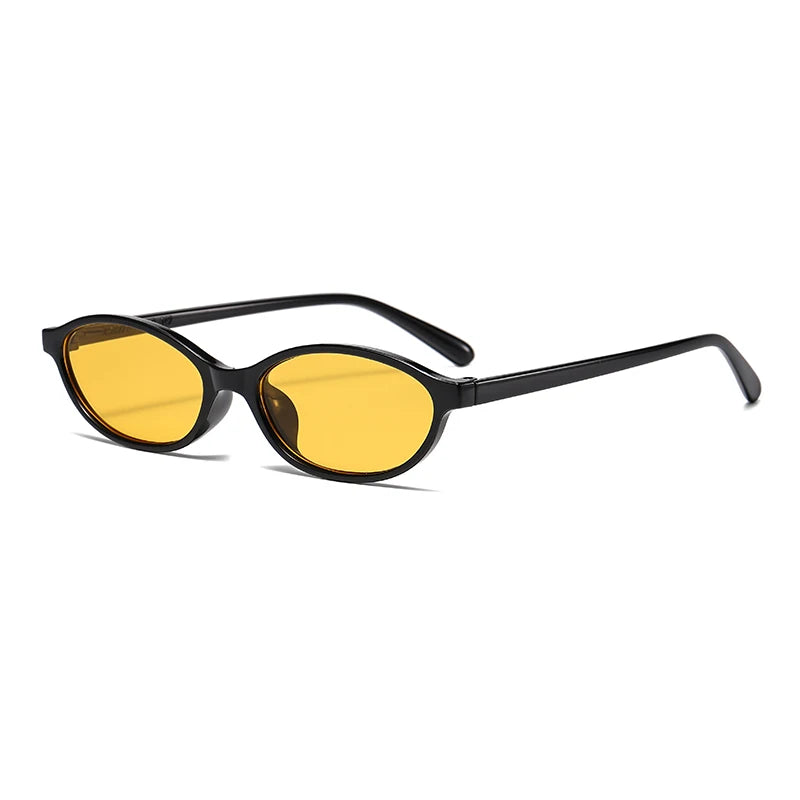 Oval Frame Sunglasses Women Trendy Small Frame