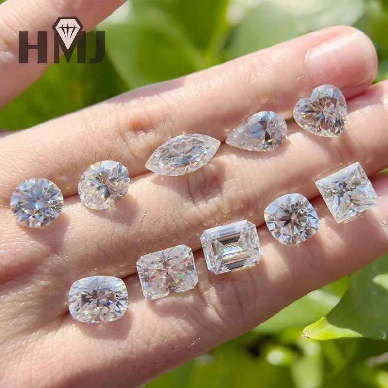 Moissanite Diamond Loose Stone Round Brilliant