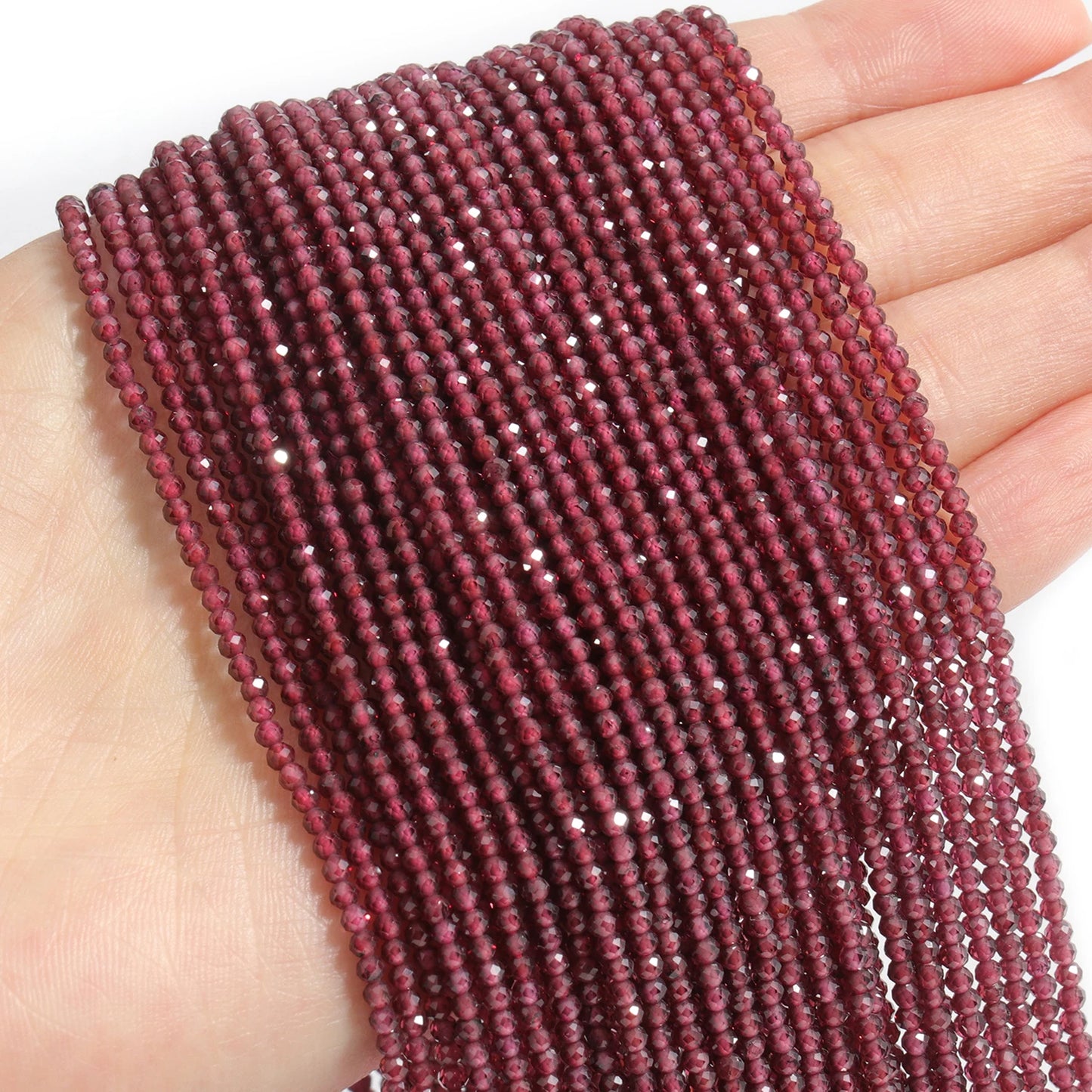 Faceted Natural Stone Beads Amazonite Aquamarine Opal Labradorite for Jewelry