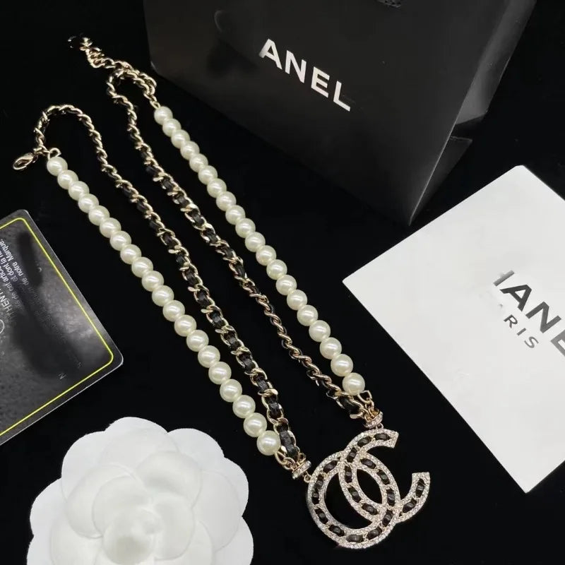 Necklace Elegant Zircon Metal Jewelry