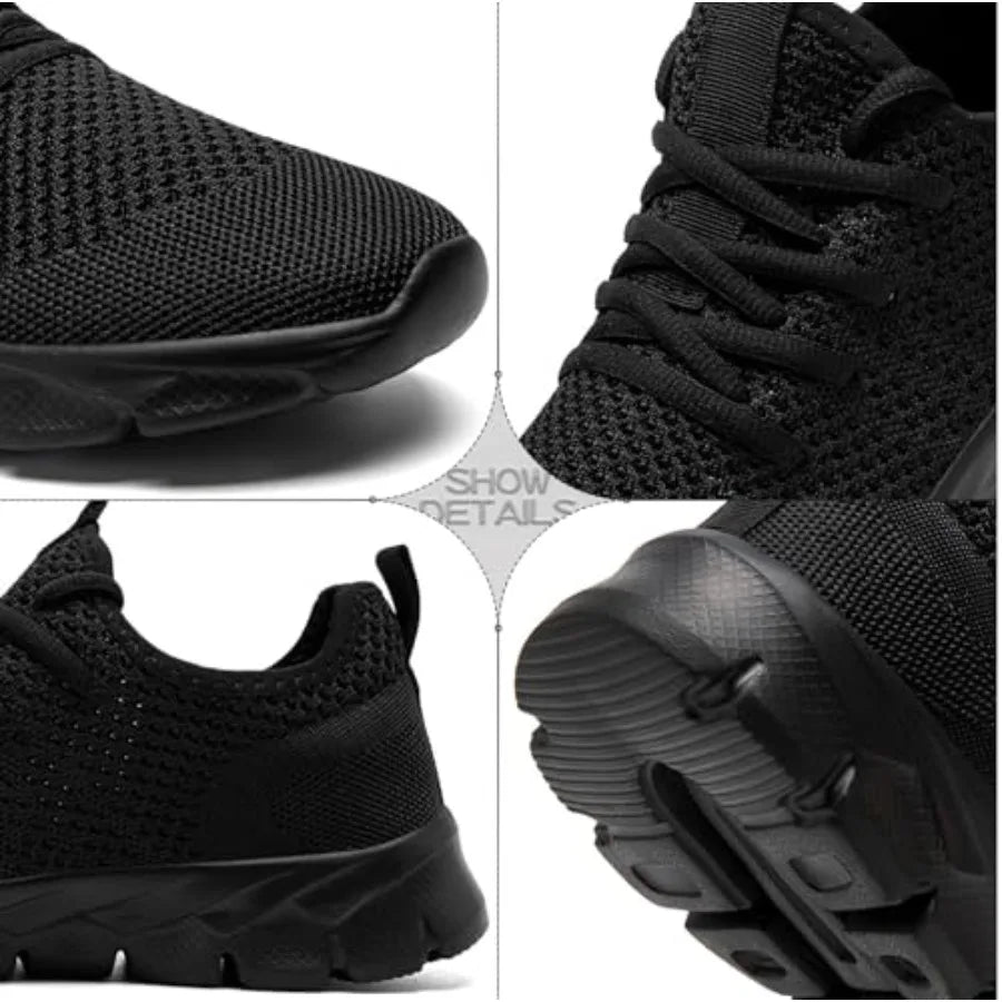 Mens Running Shoes Fashion Sneakers Lightweight Athletic Gym Workout Shoes