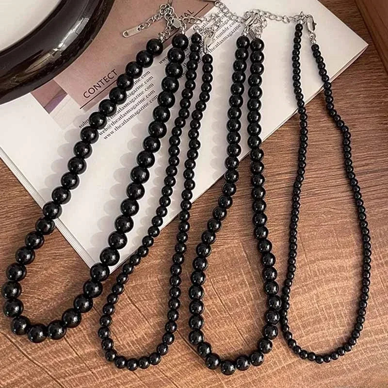 Round Bead Acrylic Choker