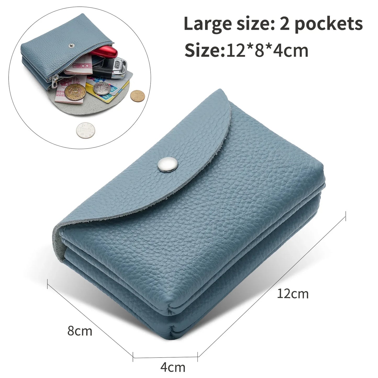 Coin Card Holder Earphone Pouch