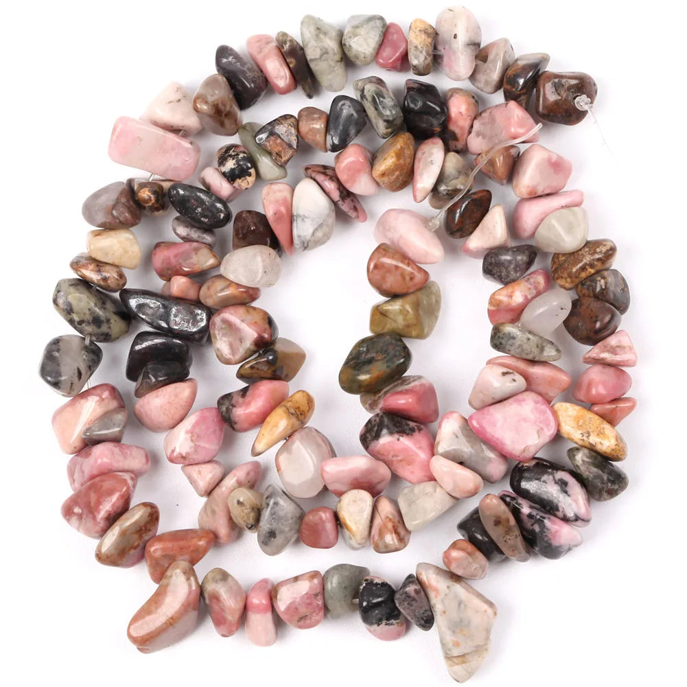 Natural Stone Chips Beads Irregular Gravel For Jewelry Making