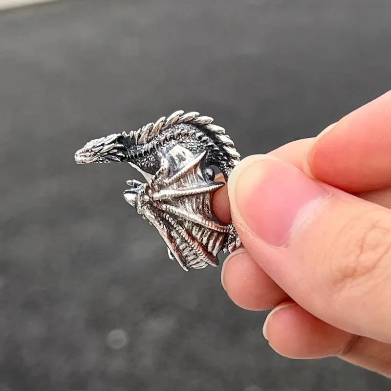 Dragon Wings Adjustable Ring