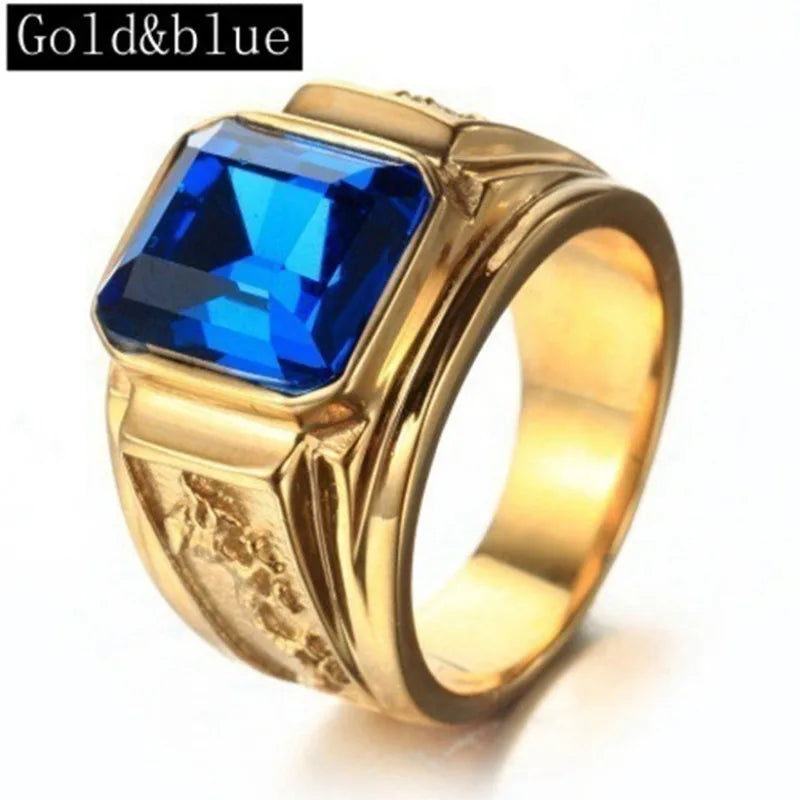 Gold Dragon Pattern Diamond Encrusted Ring