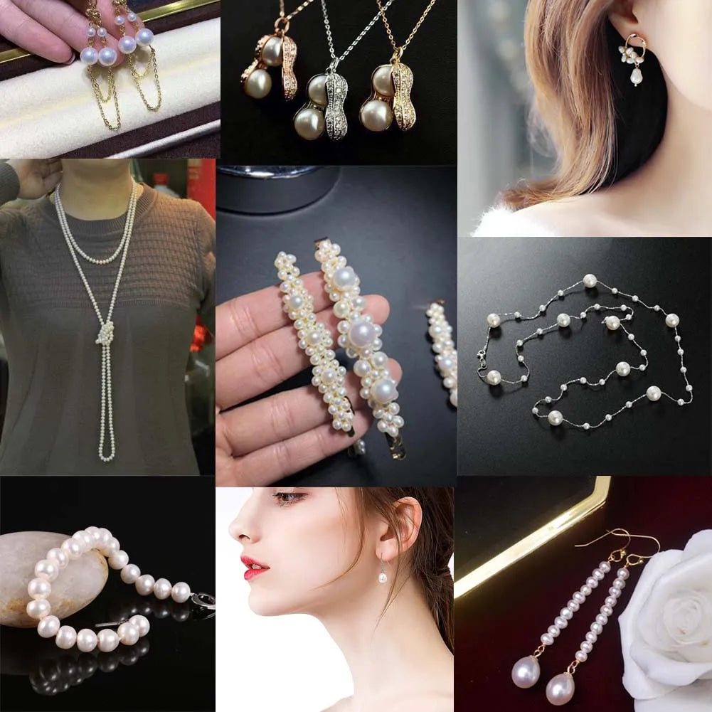 Natural Freshwater Pearl Beads Irregular Shape for Jewelry Making