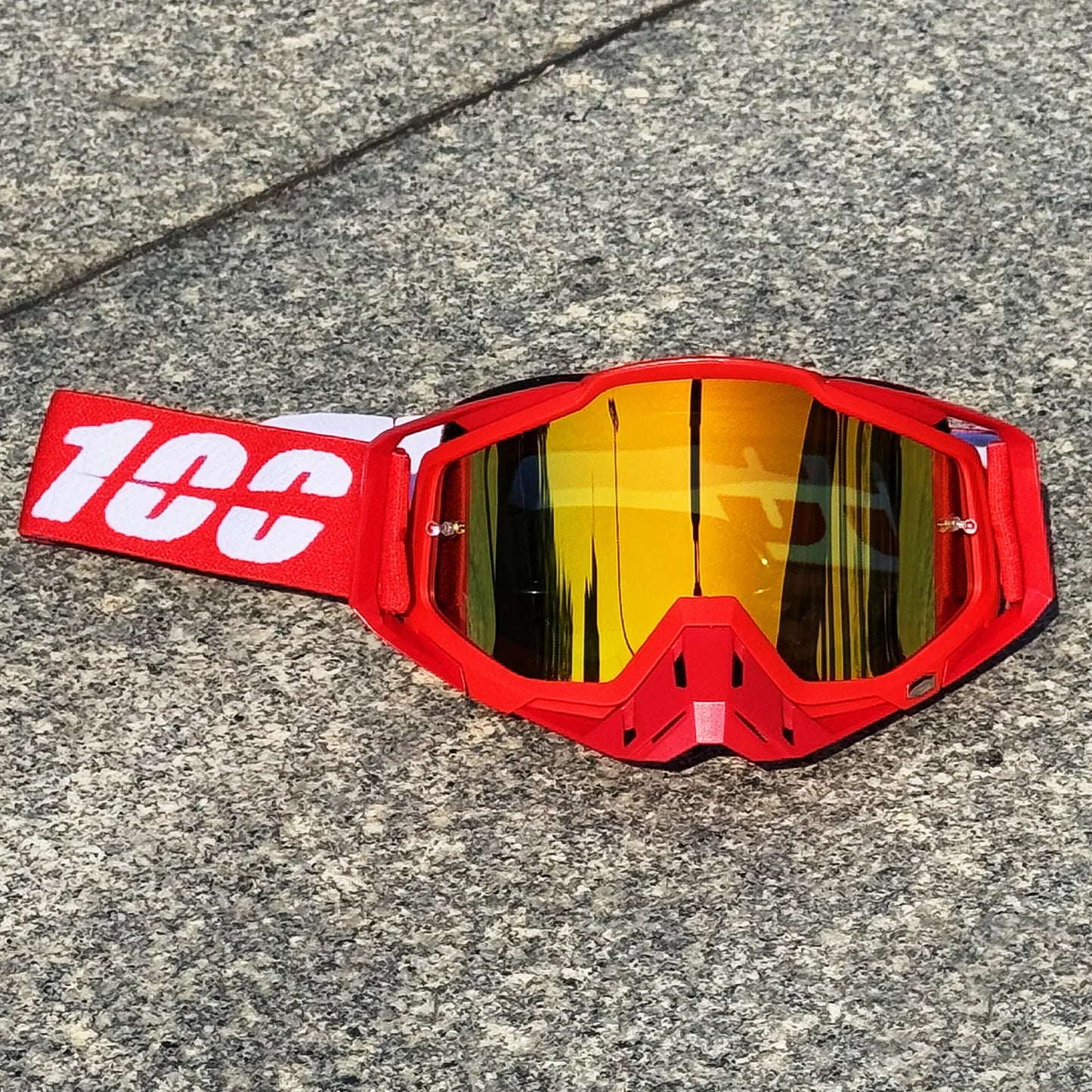 Mens Motocross Goggles Dirt Bike Gear Accessories