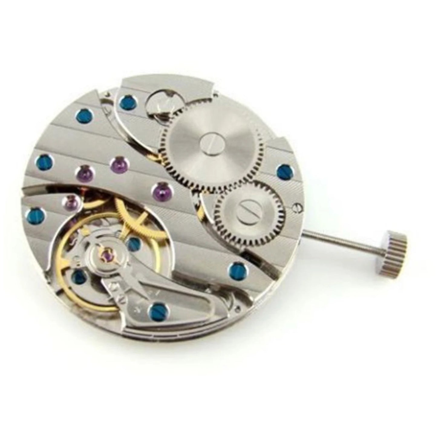Watch Mechanical Movement 17 Jewels Hand Winding For ETA 6497