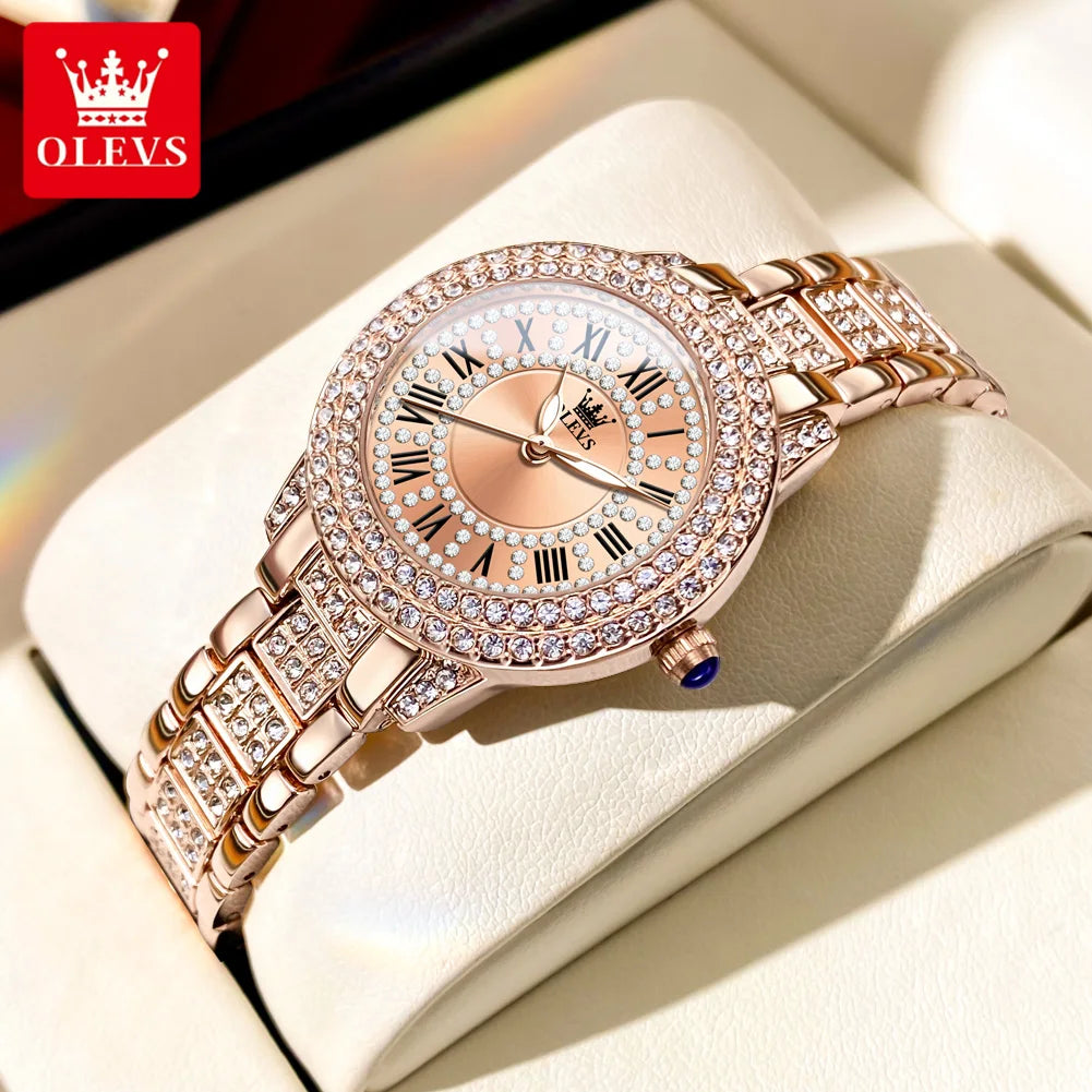 Watch Diamond 9943 Stainless Steel Waterproof Quartz