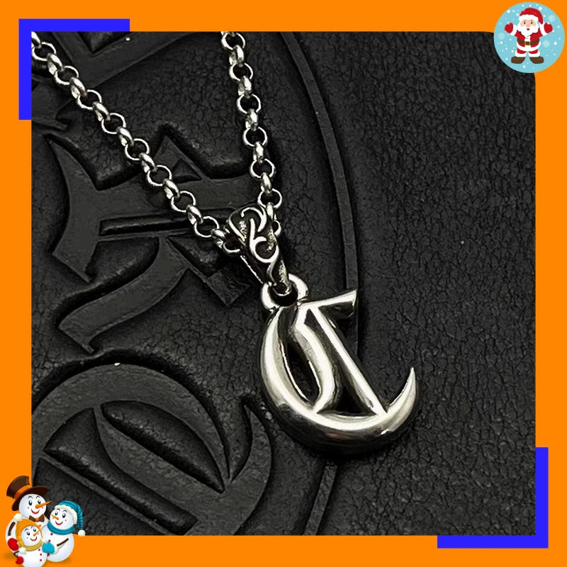 Necklace Pendant Letter Chain Jewelry