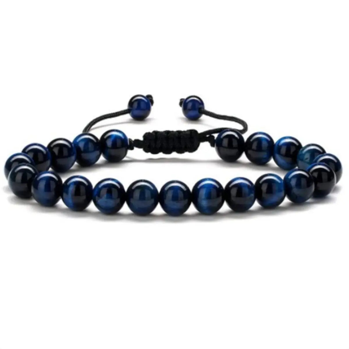 Bracelet Natural Tiger Eye Lava Rock Handmade