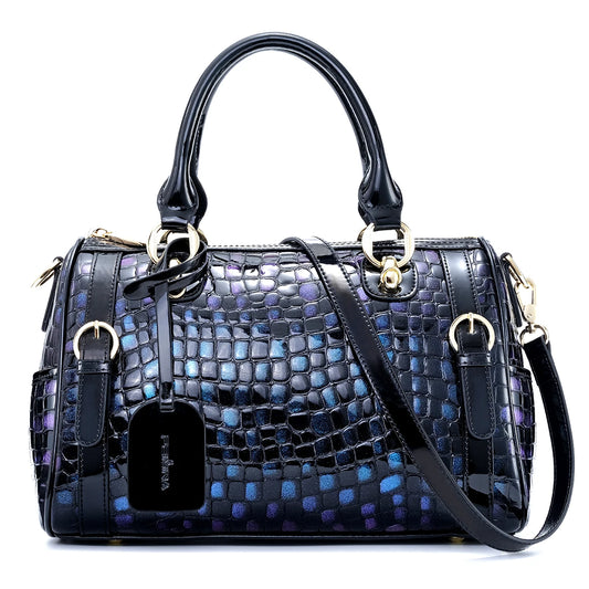 NONECN Genuine Leather Purses For Women Tote Crossbody Bag