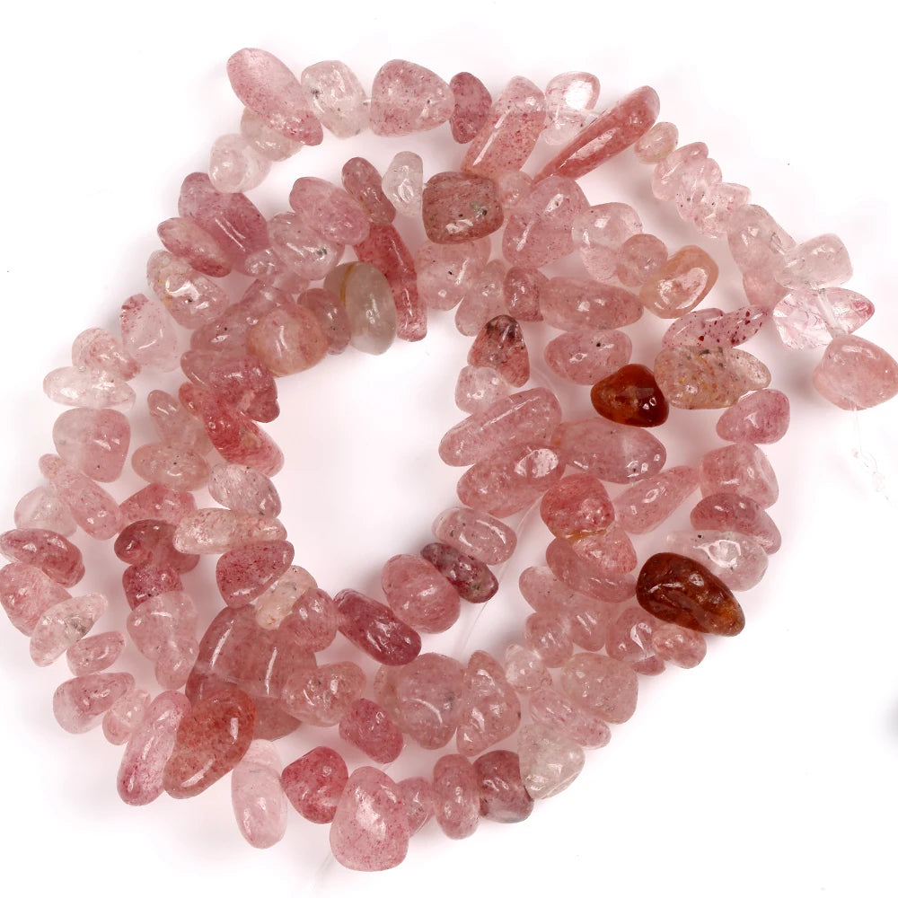 Natural Stone Chips Beads Irregular Gravel For Jewelry Making