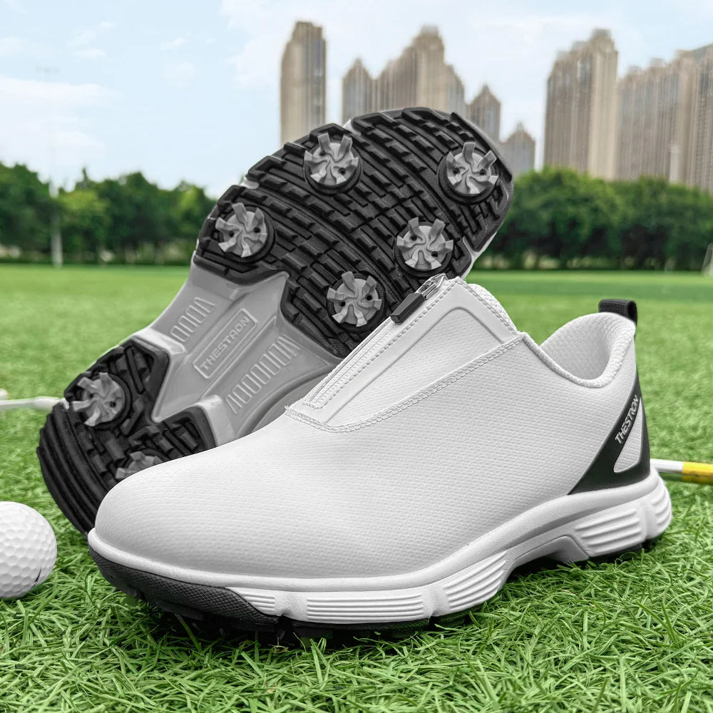 Men's Golf Shoes Professional Spikes Anti Slip