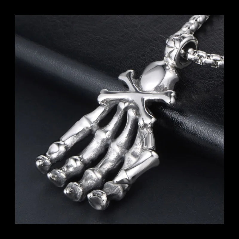 Ghost Hands And Ghost Claws Necklace Pendant