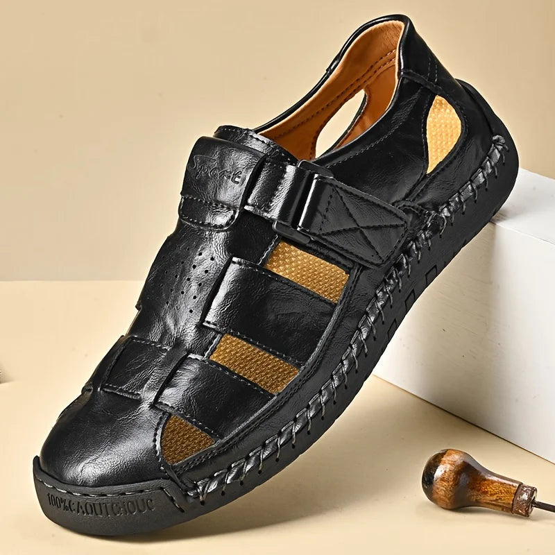 Mens Sport Sandals Closed Toe