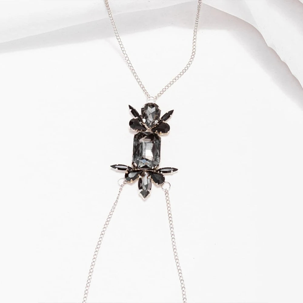 Chest Chain Rhinestone Bra Chain
