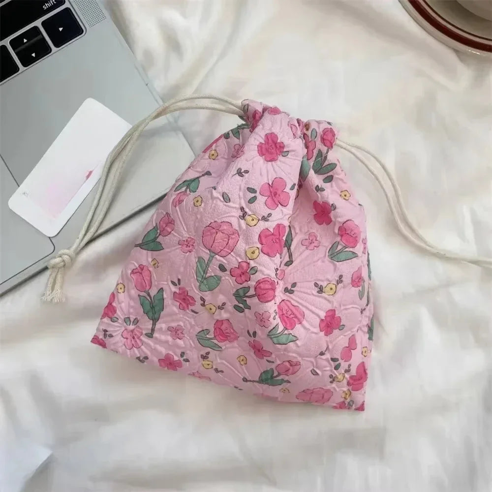 Cosmetic Bag Canvas Coin Purse