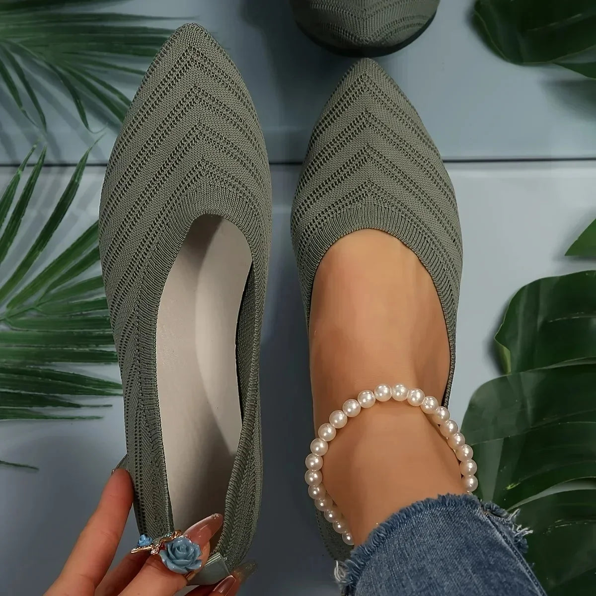 Women Slip-On Flats Ballet Shoes