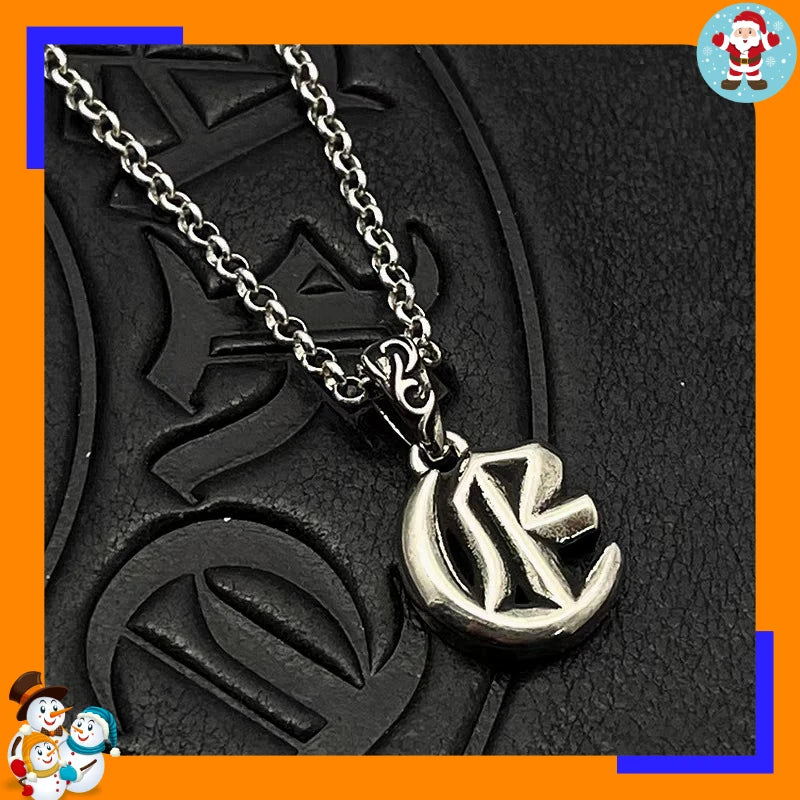 Necklace Pendant Letter Chain Jewelry