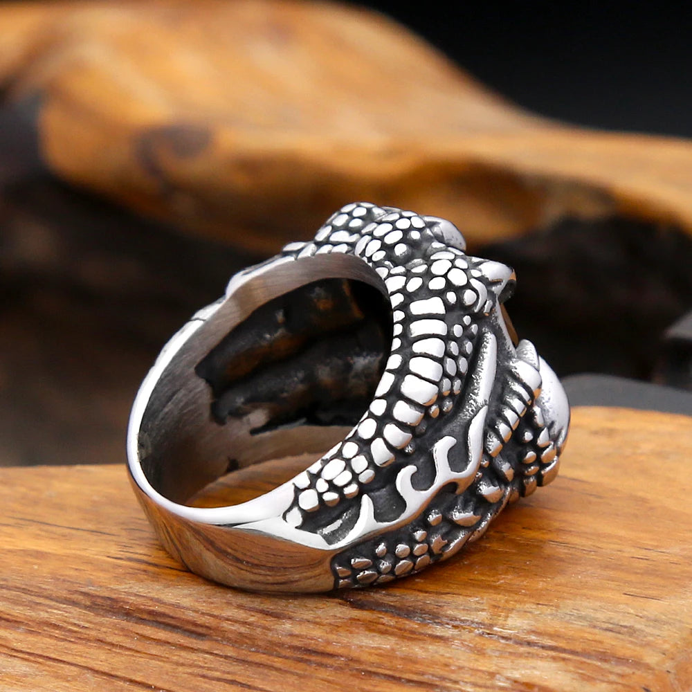 Ring Dragon Claw Stainless Steel