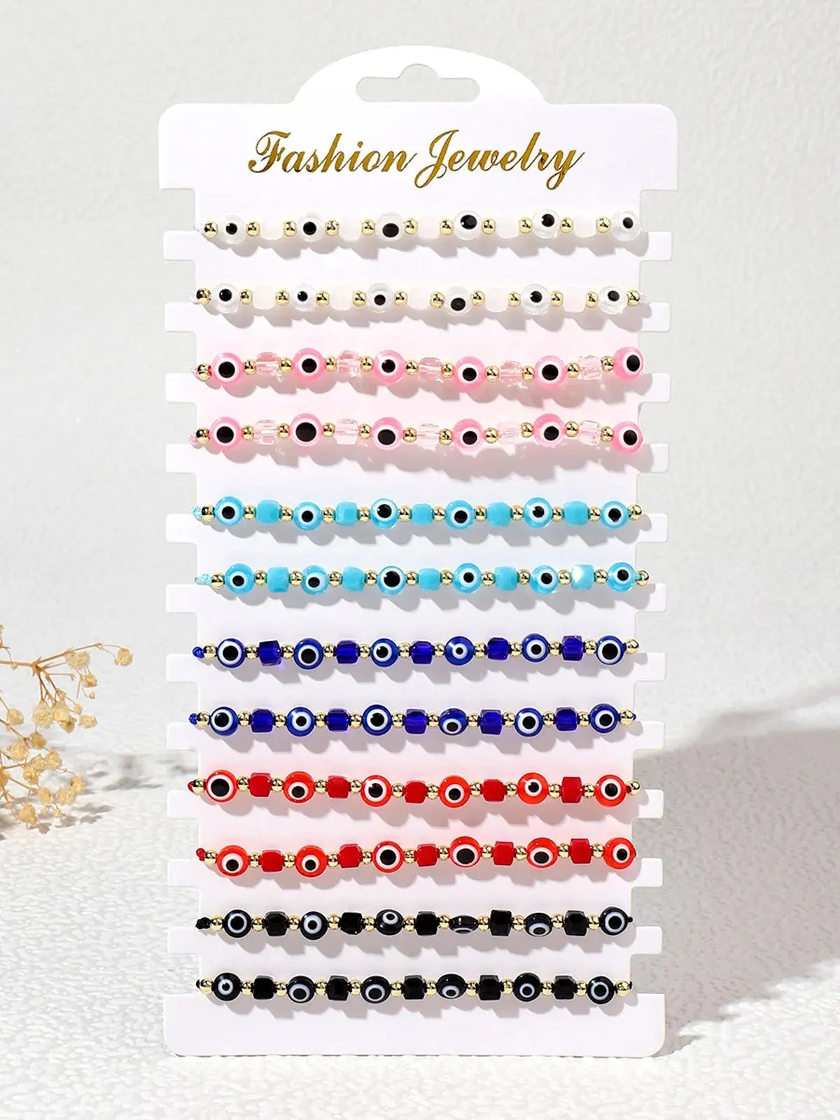Crystal Bracelet Handmade Prayer Jewelry Adjustable