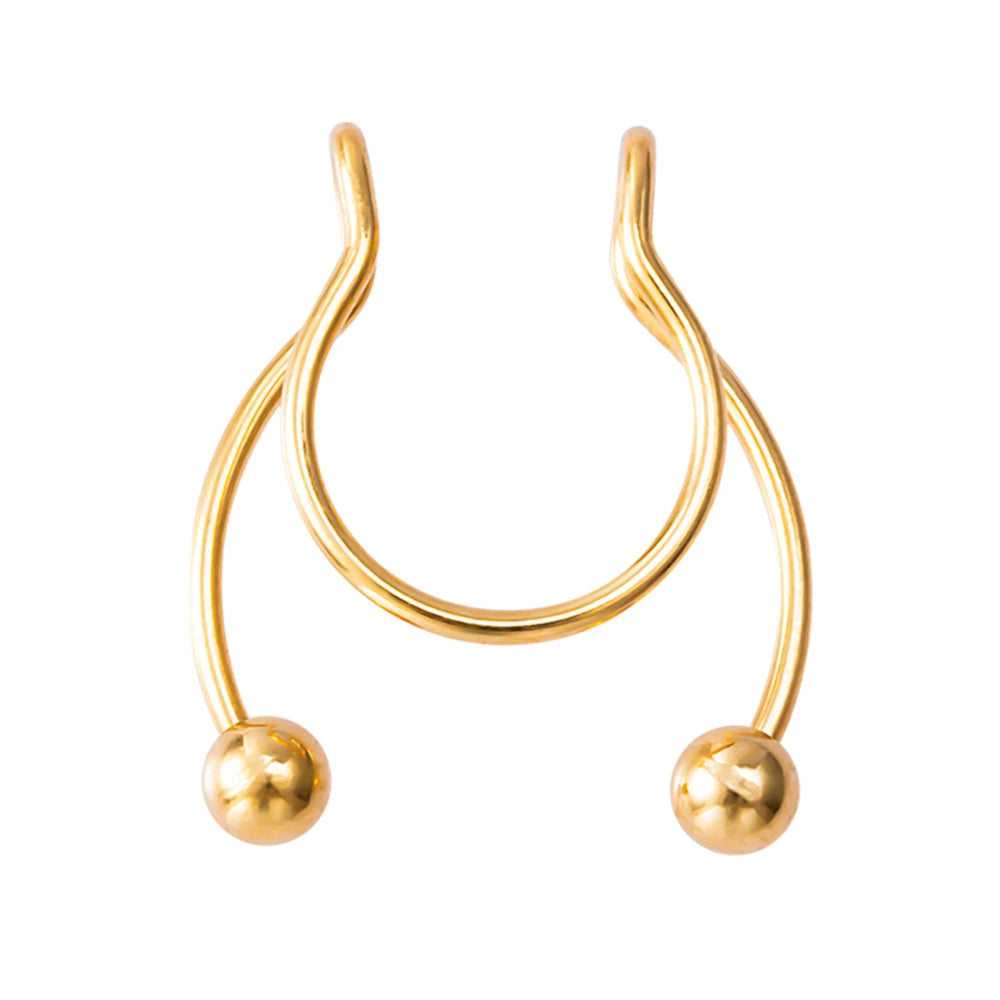 Nose Ring Surgical Steel Hoop Piercing