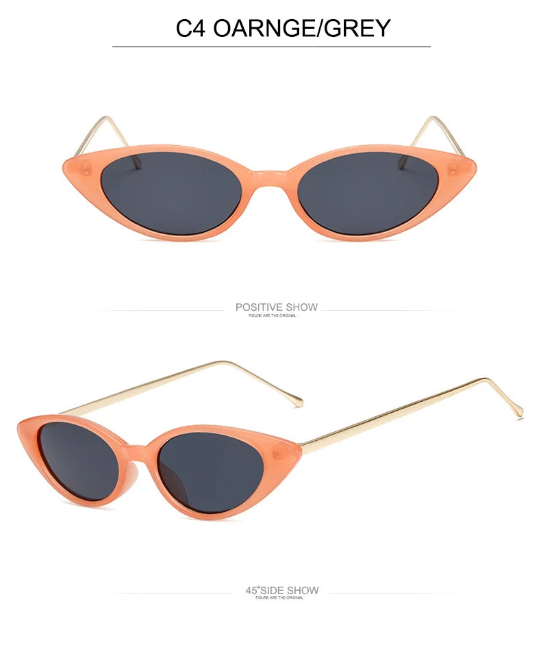 Cat Eye Sunglasses UV400 Trendy Fashion Eyewear