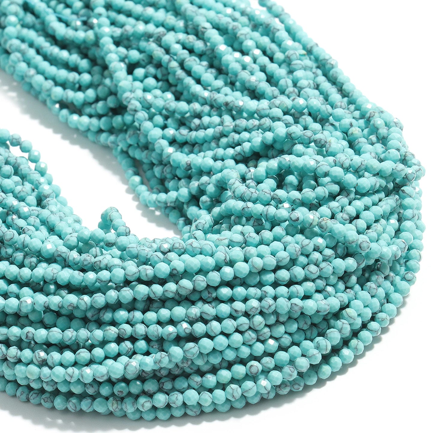 Faceted Tiny Beads Natural Aquamarine Lapis Lazuli Tourmaline Amethyst Beads