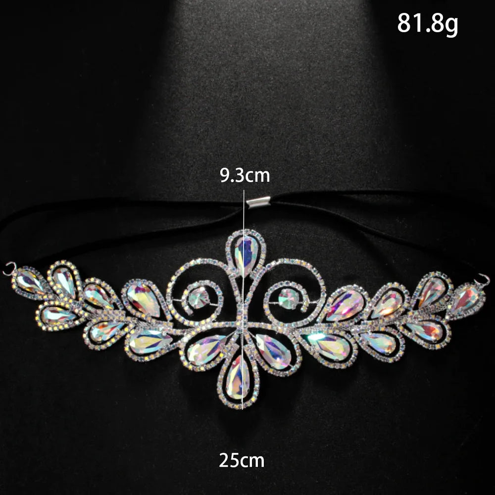 Headdress Rhinestone Mermaid Crown