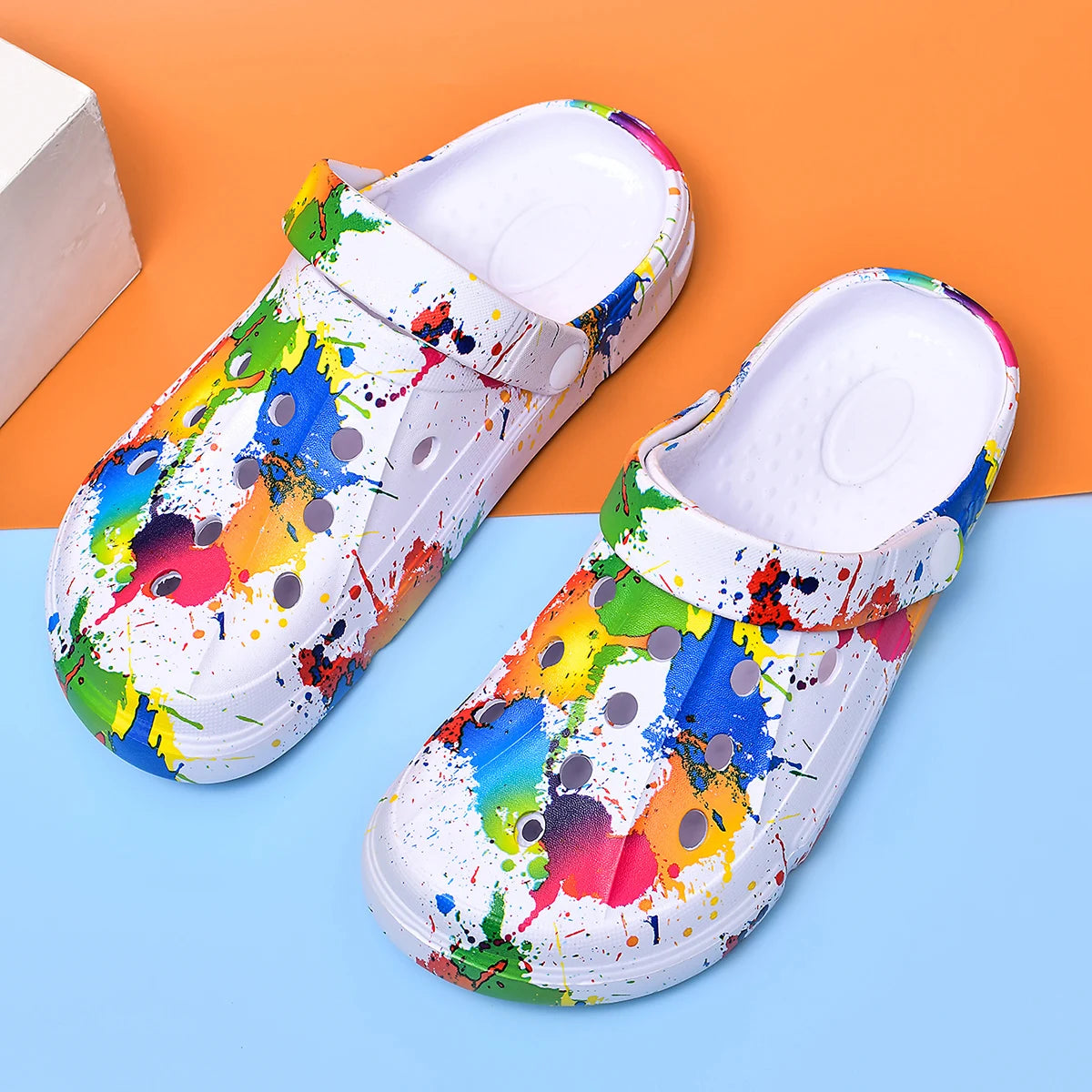 Sandals Slippers Inkjet Pattern For Men Women