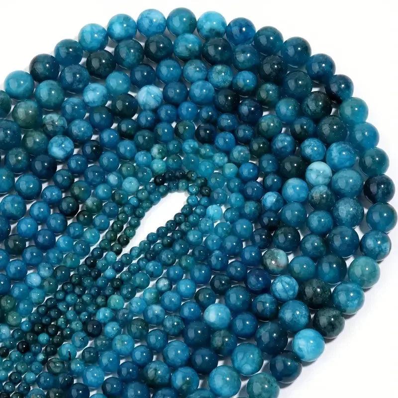 Apatite Stone Beads Strand DIY Jewelry Making Wholesale