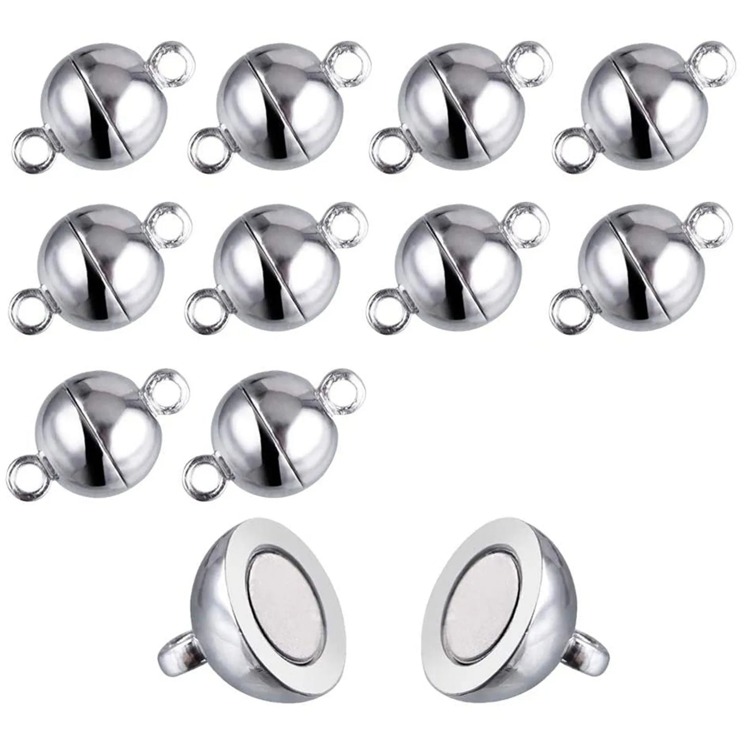 20 Pack Magnetic Clasps for Necklaces and Bracelets