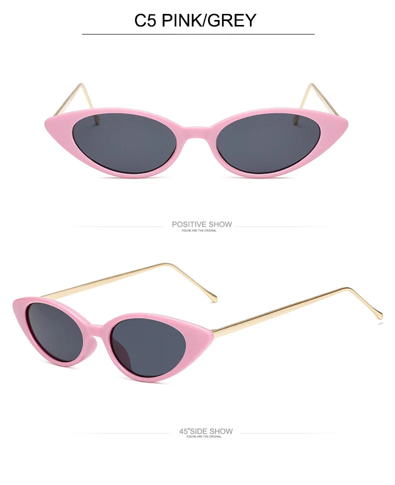 Cat Eye Sunglasses UV400 Trendy Fashion Eyewear