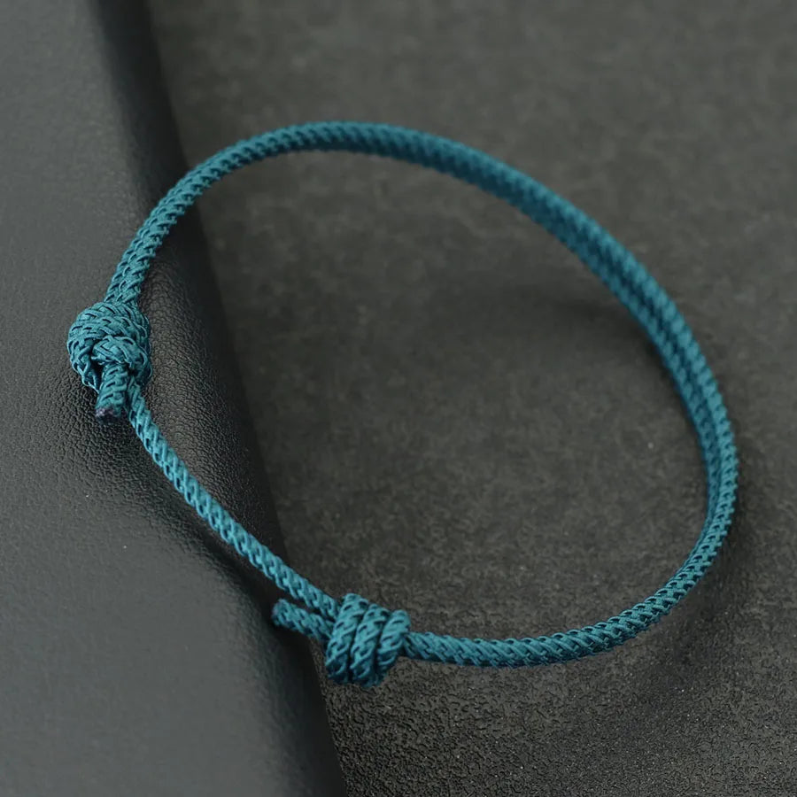Rope Bracelet Minimalist Adjustable Friendship Jewelry