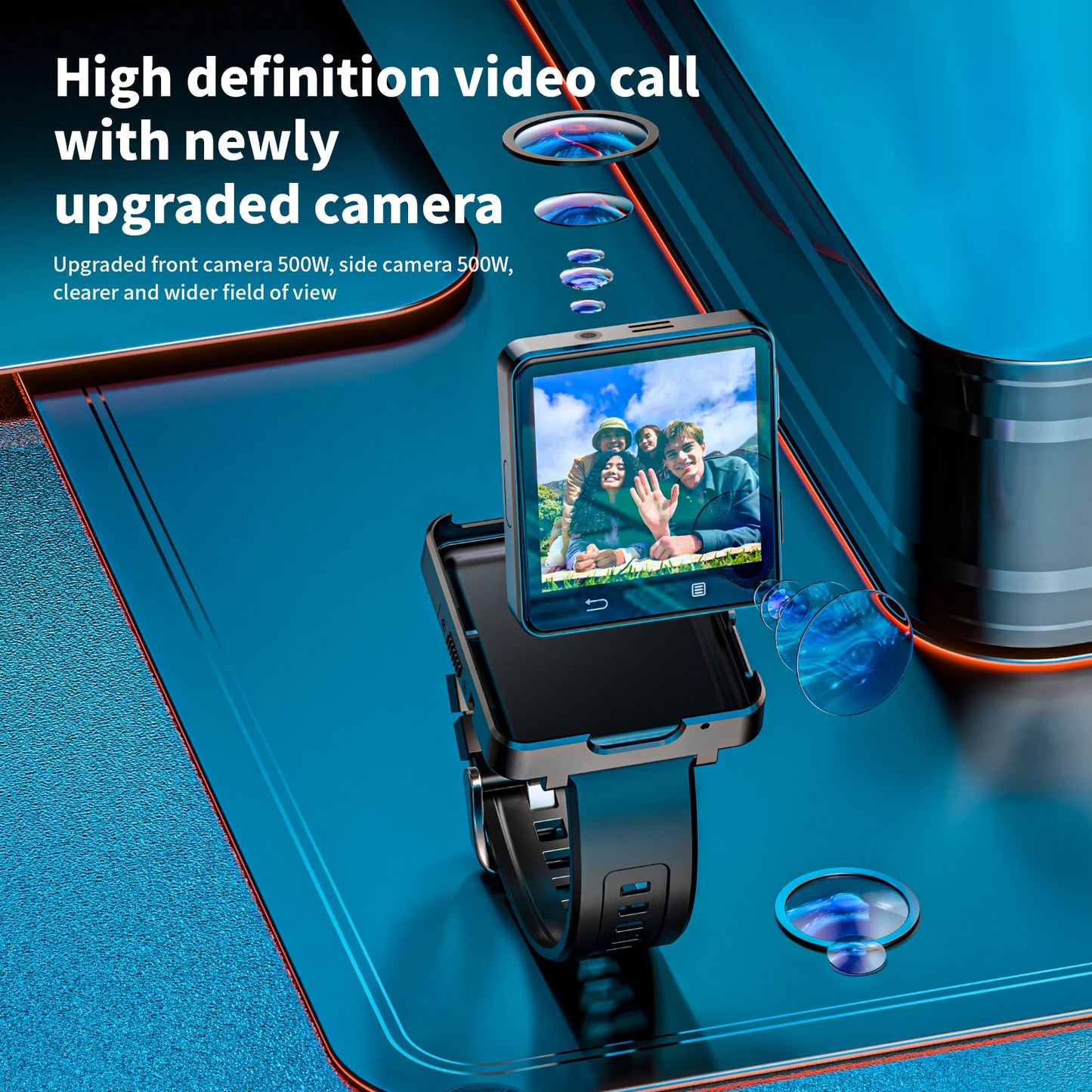 LOKMAT Appllp 2 Max Dual Camera Android Smart Watch