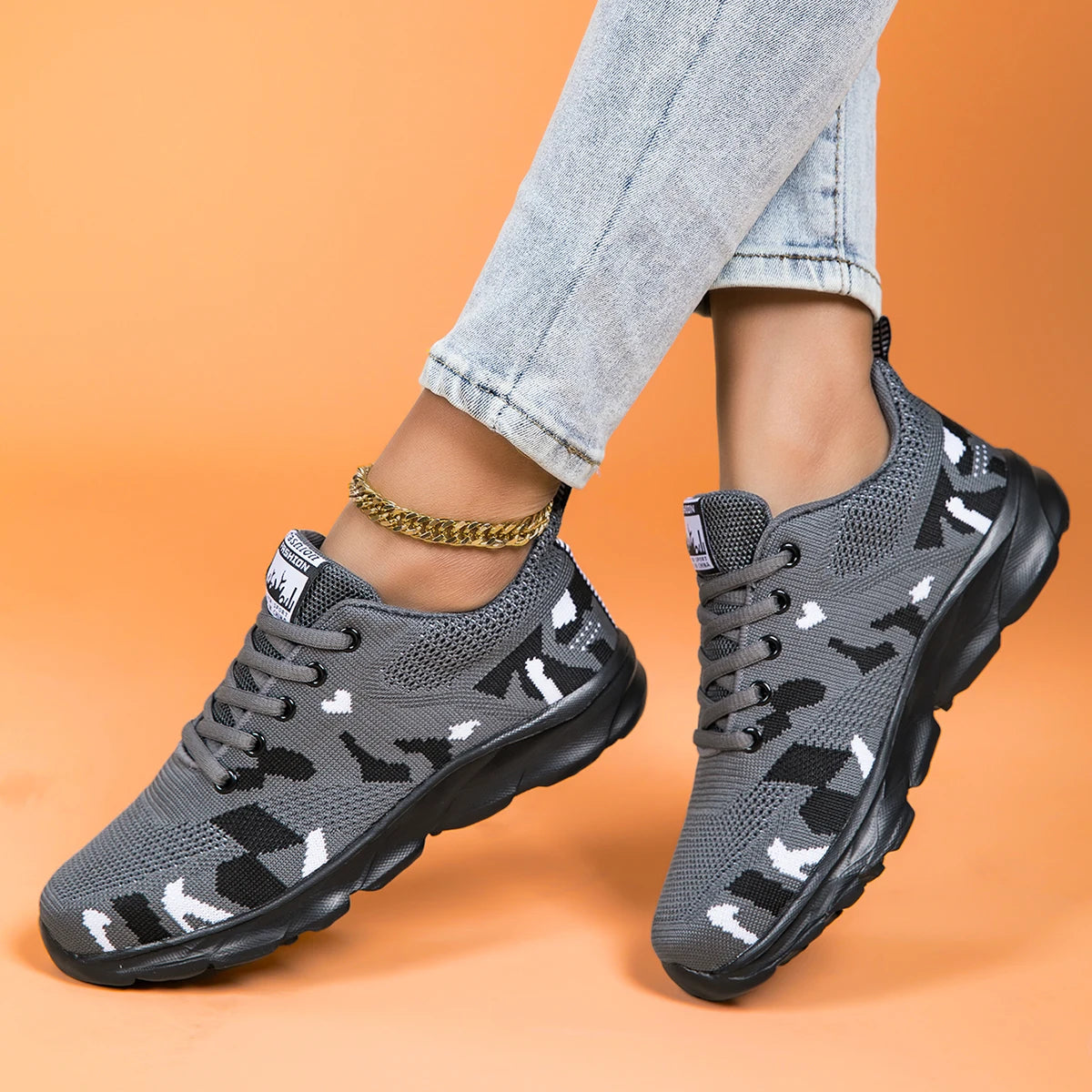 Men Orthopedic Sneakers Lightweight Walking Shoes