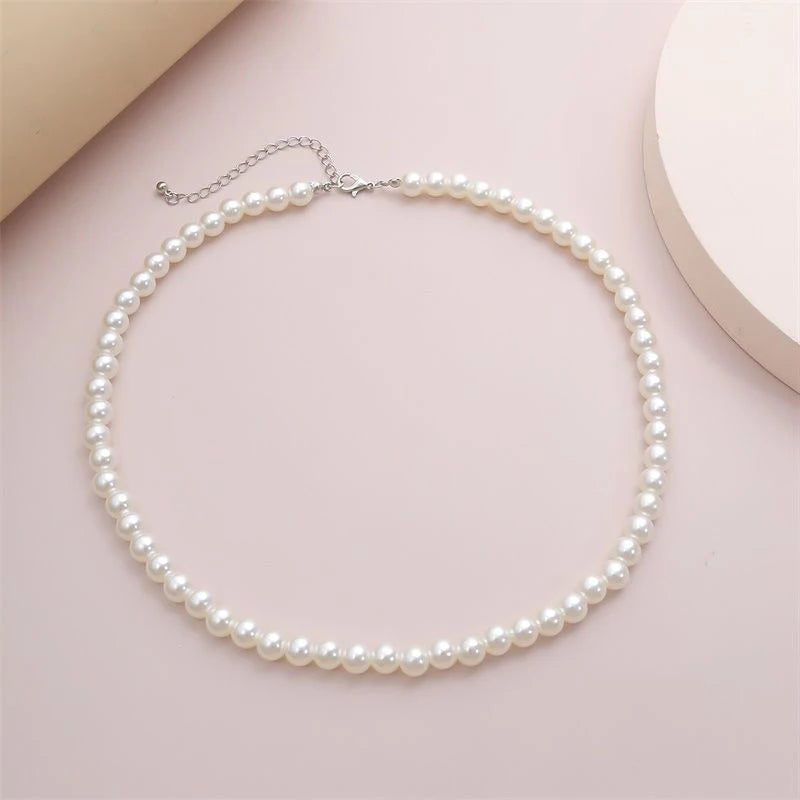Choker Necklace Pearl