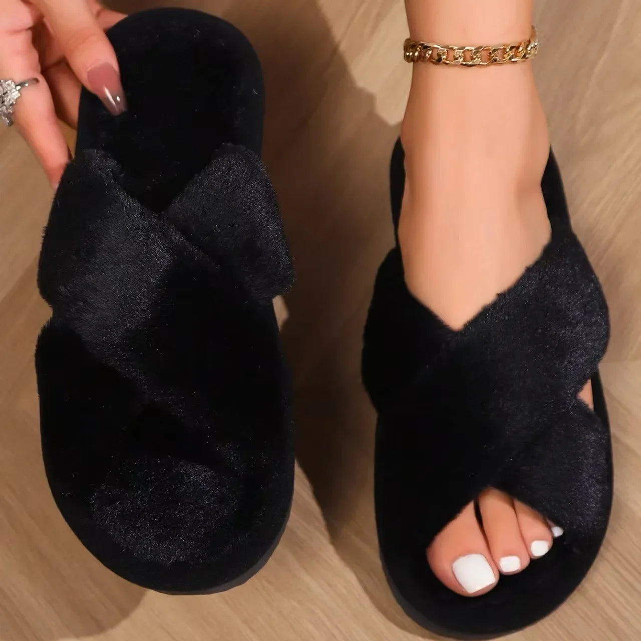 Slippers For Women Plush