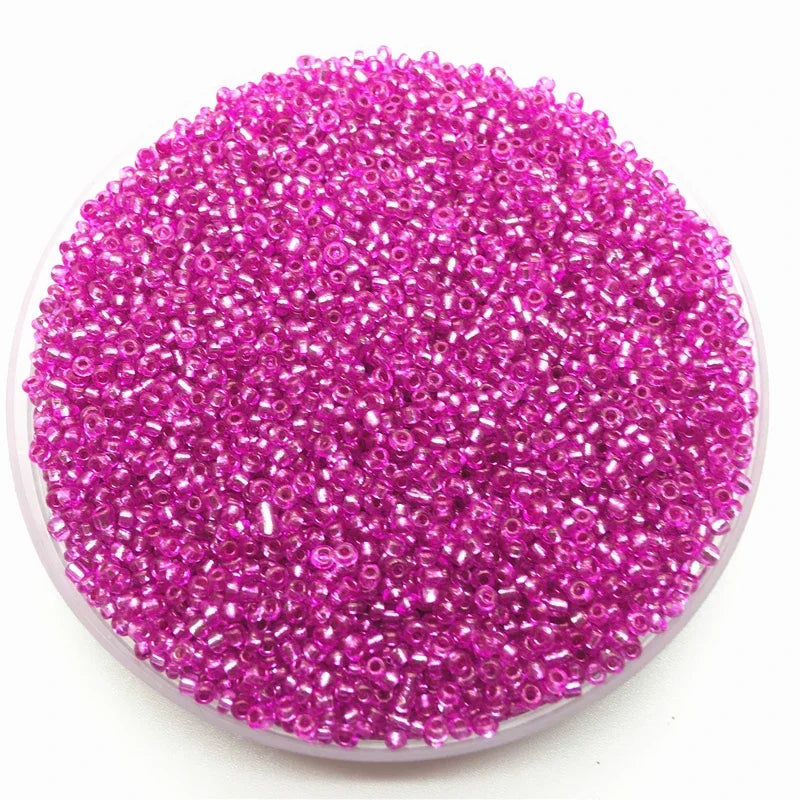 RYFDBMauve Czech Glass Seed Beads For Jewelry Making