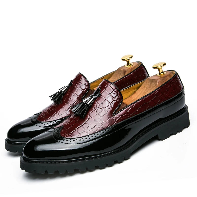 Mens Loafers Breathable Slip On