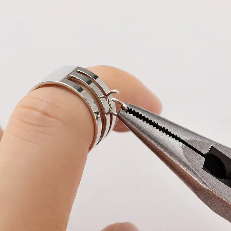 Stainless Steel Jump Ring Pliers for Opening and Closing