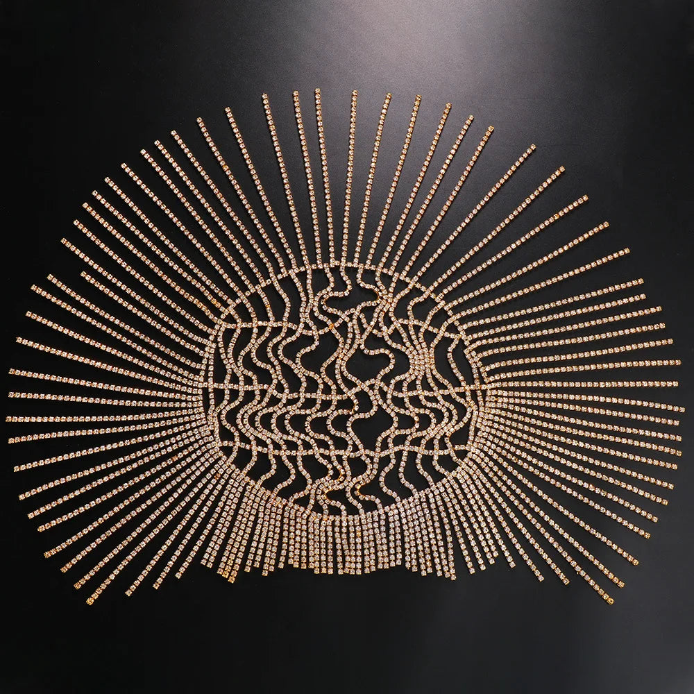 Hair Chain Headpiece Crystal Headband