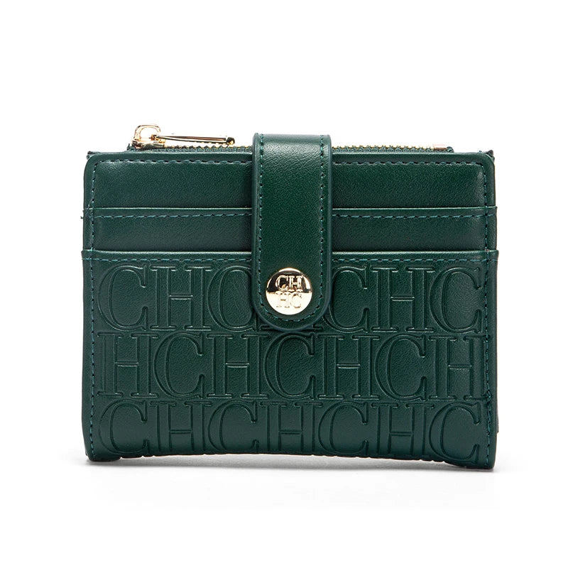 CHCHCN Fashion Classic Retro Wallet Card Holder Universal Letter Printed