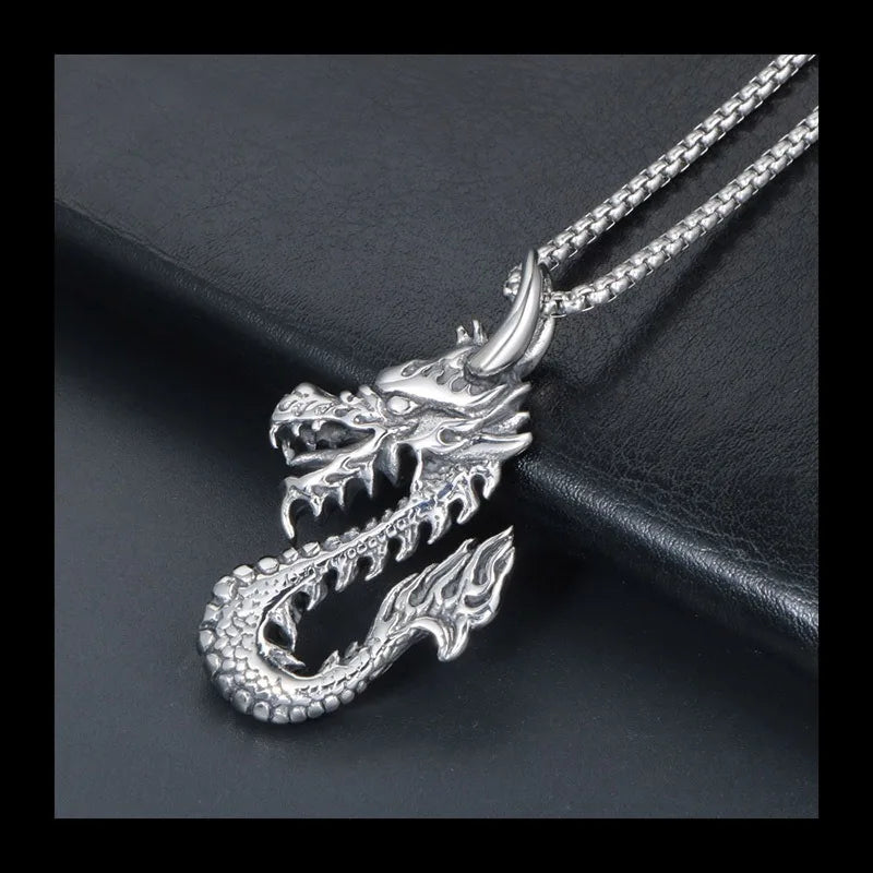 Necklace Dragon Pendant SP738