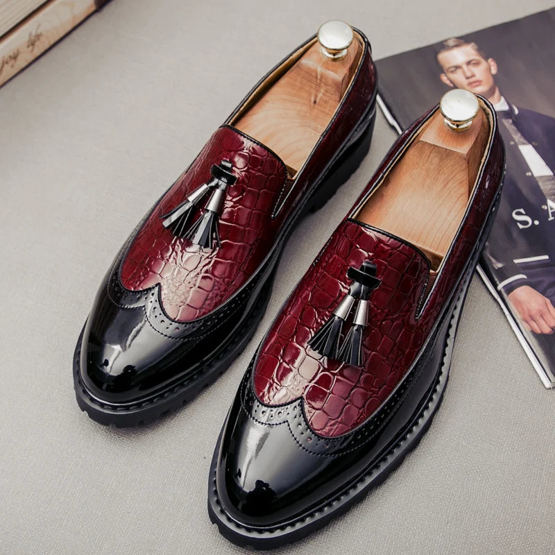 Mens Loafers Breathable Slip On